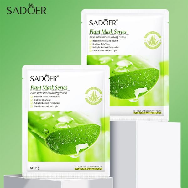 SADOER Moisturizing Aloe Vera Facial Sheet Mask